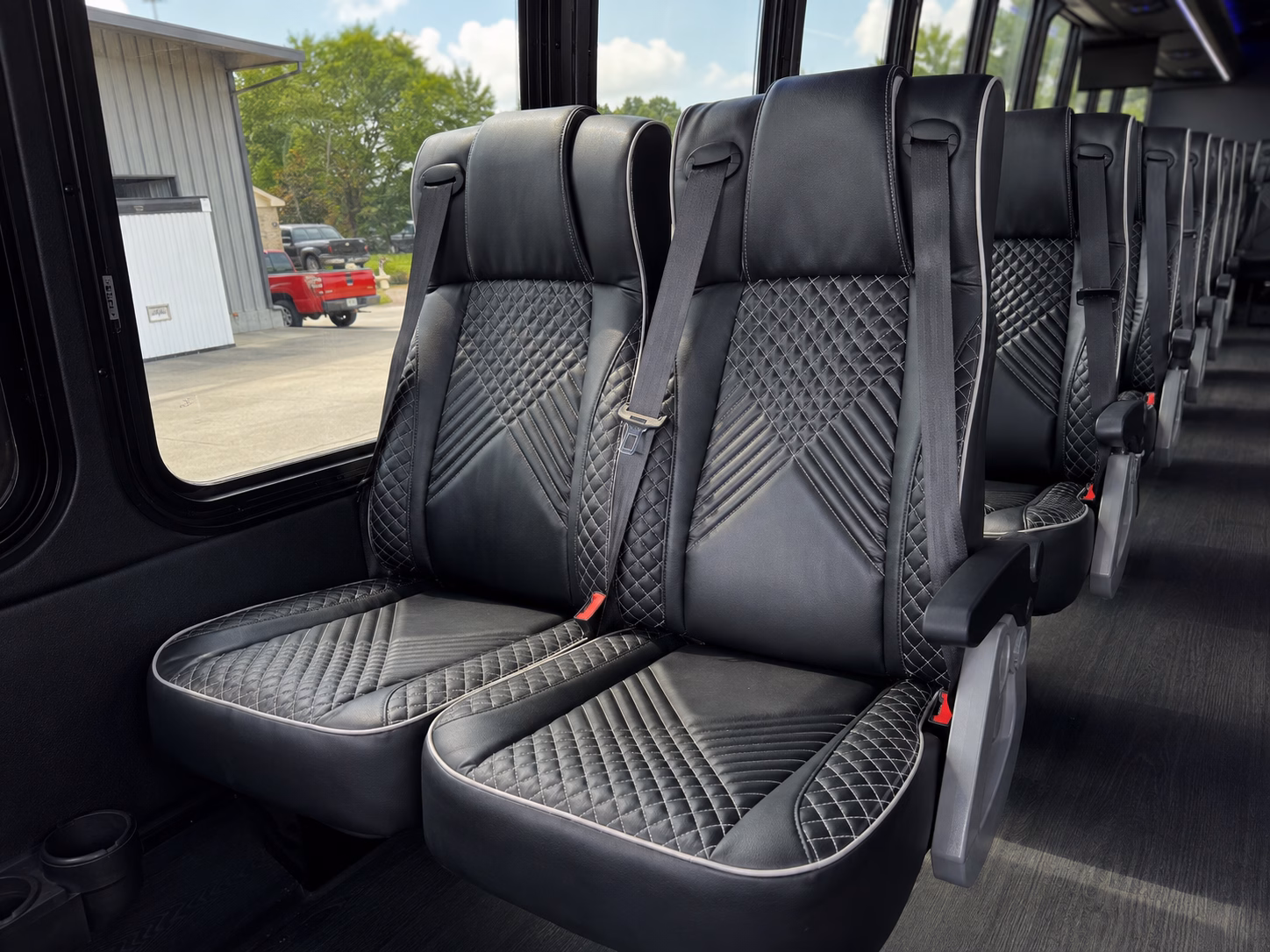 baytown charter bus services interior