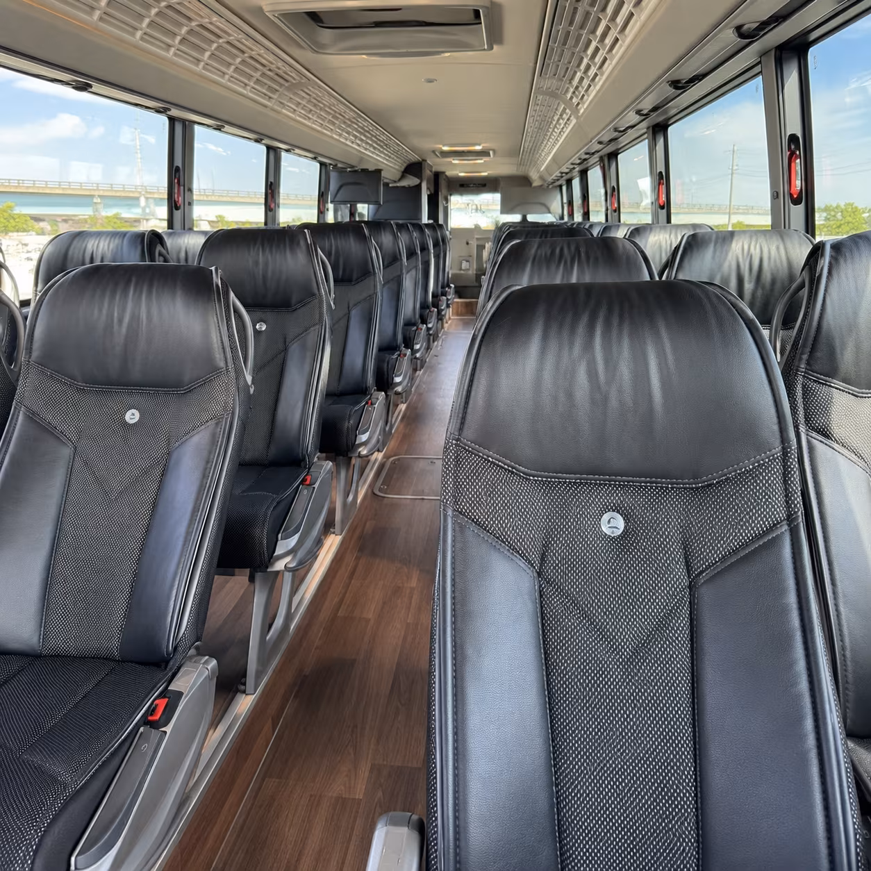 baytown concert transportation onboard seating