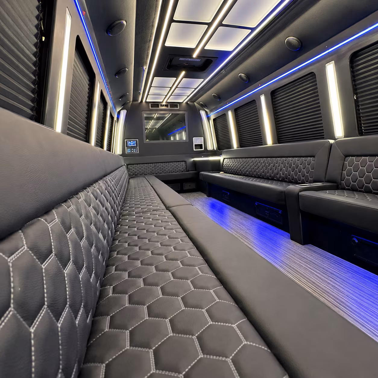 baytown party bus rentals inside